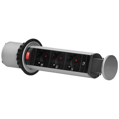 Orno Produžni kabel sa 3 x Schuko utičnice, ugradbena - OR-AE-1347(GS)