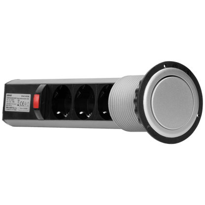 Orno Produžni kabel sa 3 x Schuko utičnice, ugradbena - OR-AE-1347(GS)