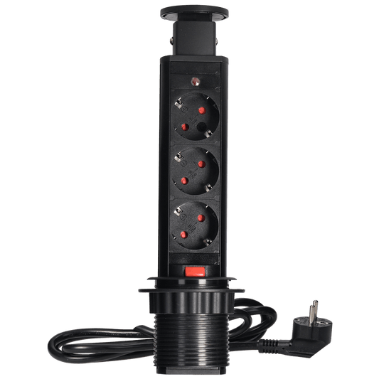 Orno Produžni kabel sa 3 x Schuko utičnice, ugradbena - OR-AE-1347(GS)/B