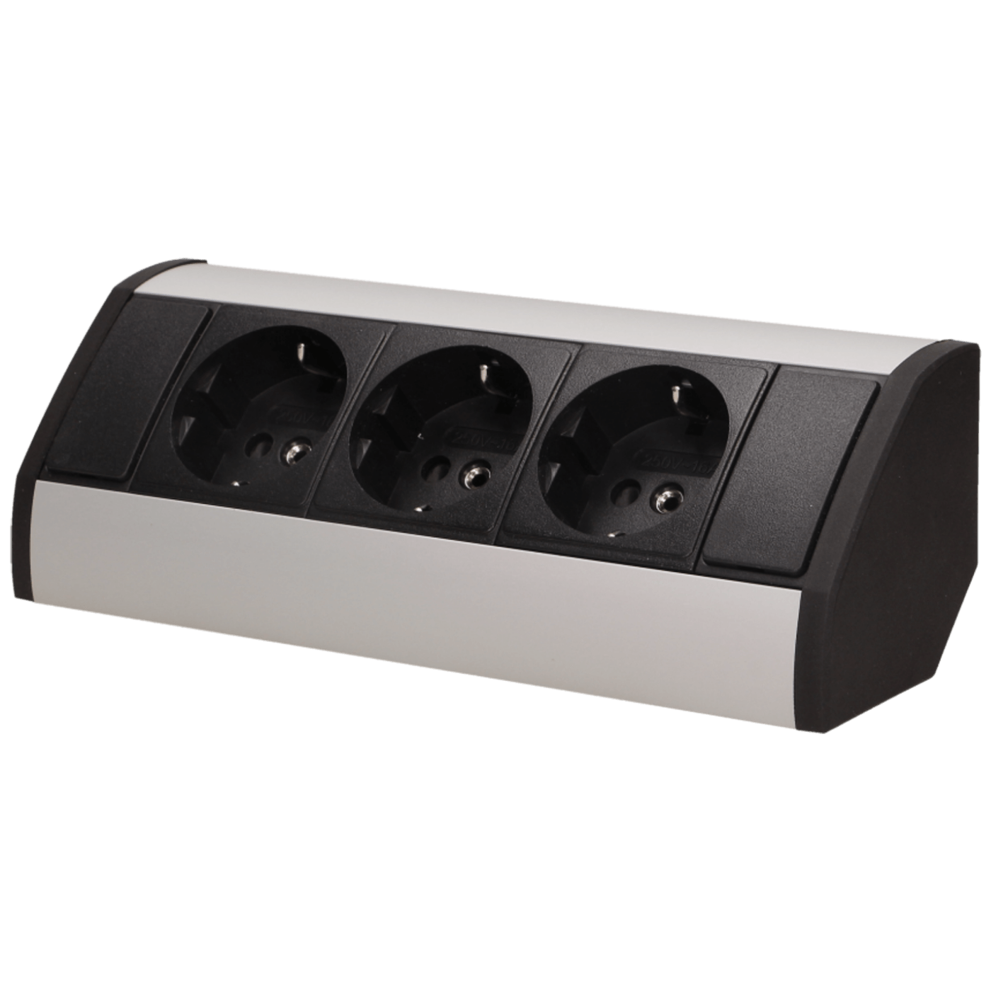 Orno Produžni kabel sa 3 x Schuko utičnice, ugradbena - OR-GM-9001/B-G(GS)