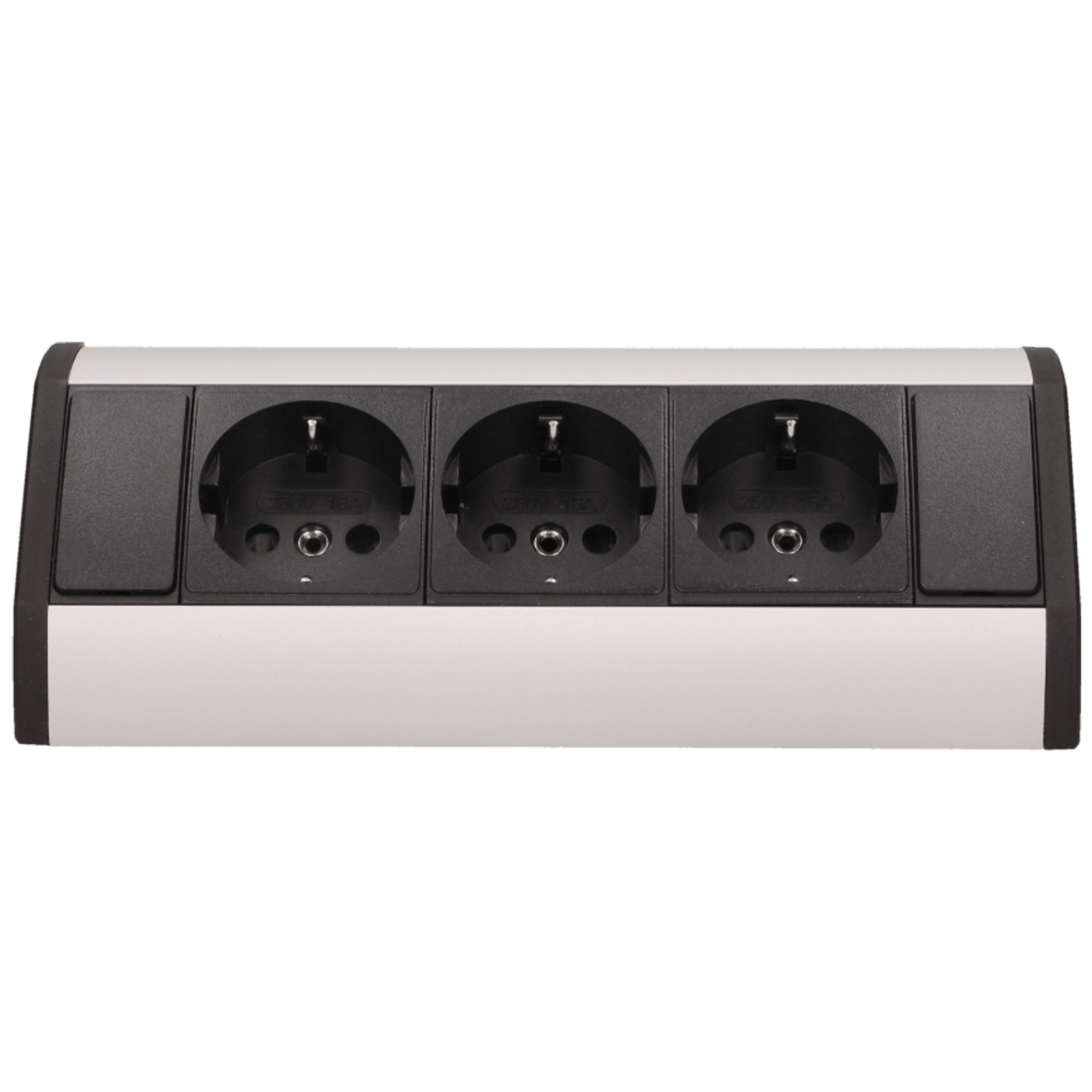 Orno Produžni kabel sa 3 x Schuko utičnice, ugradbena - OR-GM-9001/B-G(GS)