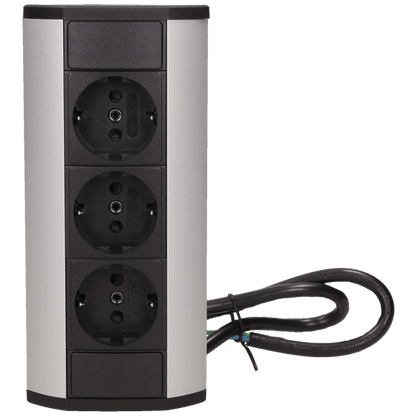 Orno Produžni kabel sa 3 x Schuko utičnice, ugradbena - OR-GM-9001/B-G(GS)