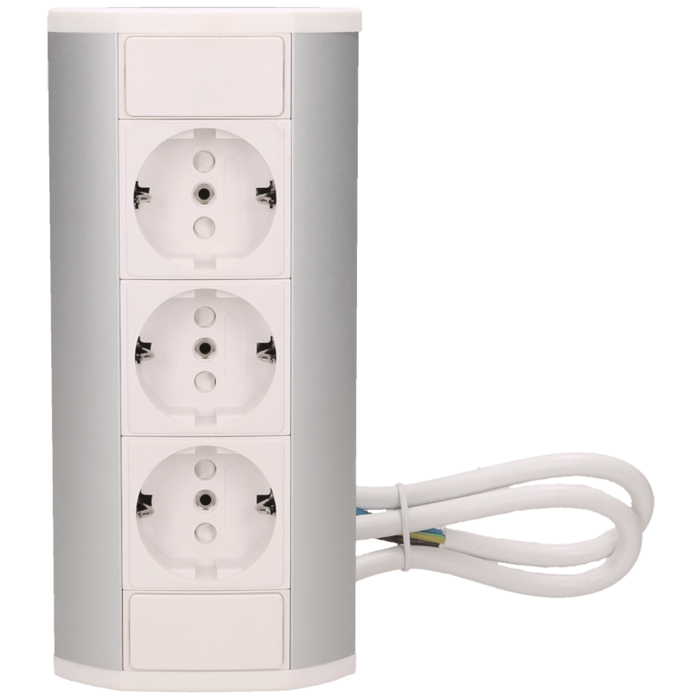 Orno Produžni kabel sa 3 x Schuko utičnice, ugradbena - OR-GM-9001/W-G(GS)