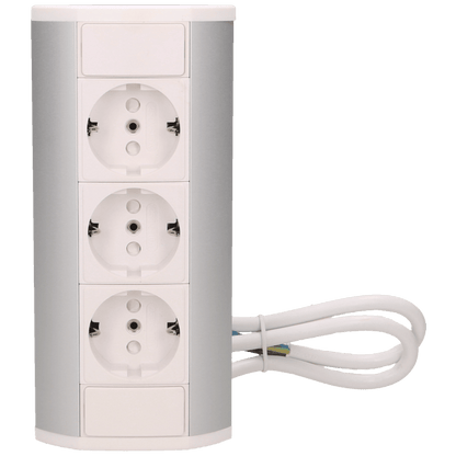 Orno Produžni kabel sa 3 x Schuko utičnice, ugradbena - OR-GM-9001/W-G(GS)