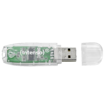 (Intenso) USB Flash drive 32GB Hi-Speed USB 2.0,Rainbow Line,TRANSP. - USB2.0-32GB/Rainbow