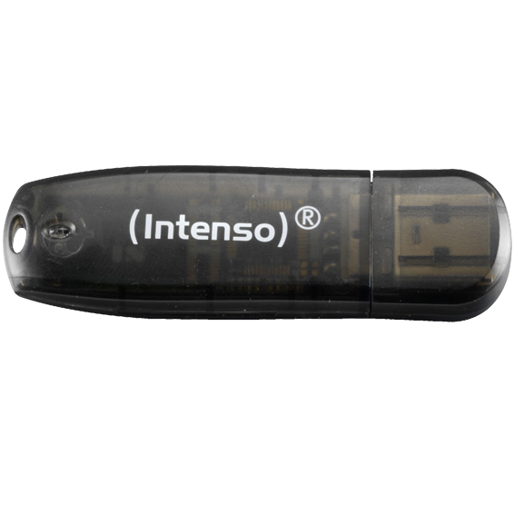 (Intenso) USB Flash drive 16GB Hi-Speed USB 2.0, Rainbow Line, CRNI - USB2.0-16GB/Rainbow