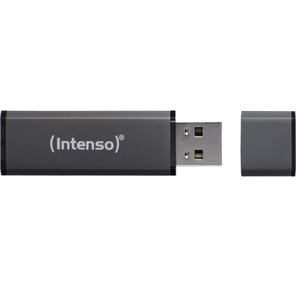 (Intenso) USB Flash drive 4GB Hi-Speed USB 2.0, ALU Line - USB2.0-4GB/Alu-a