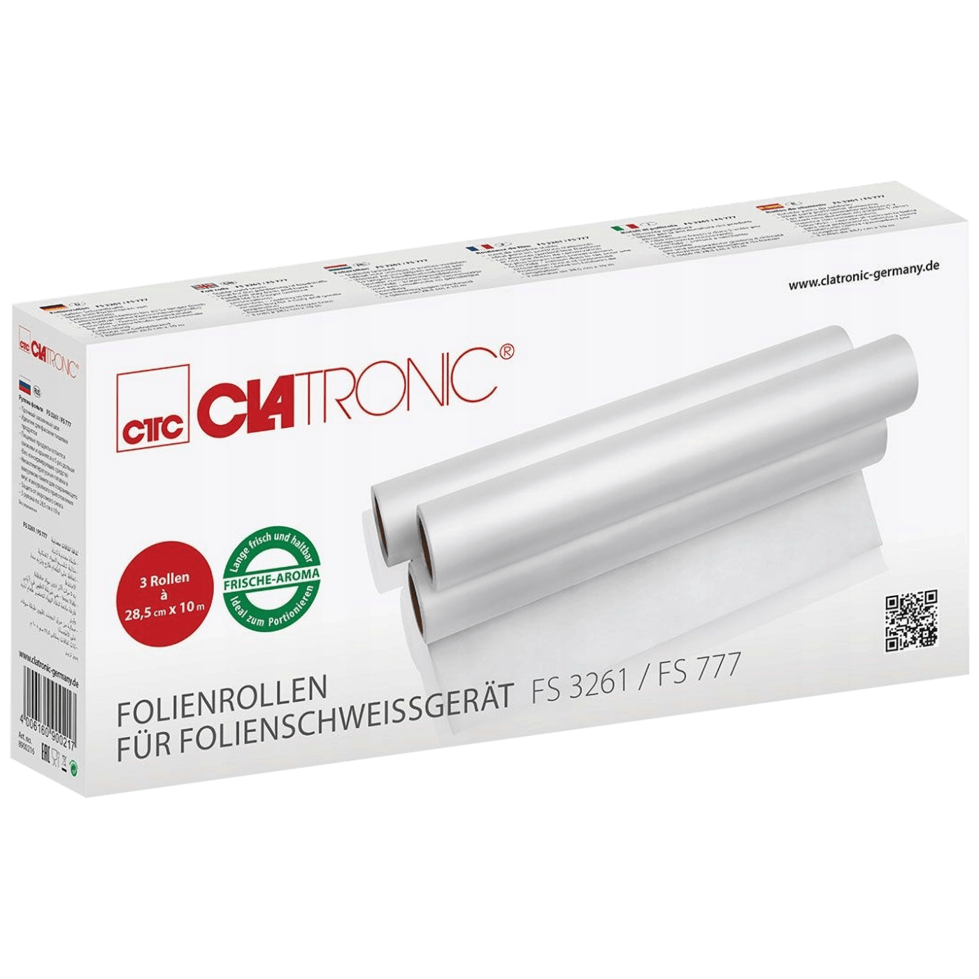 Clatronic Folija za vakuumiranje, 3 kom - FS 777