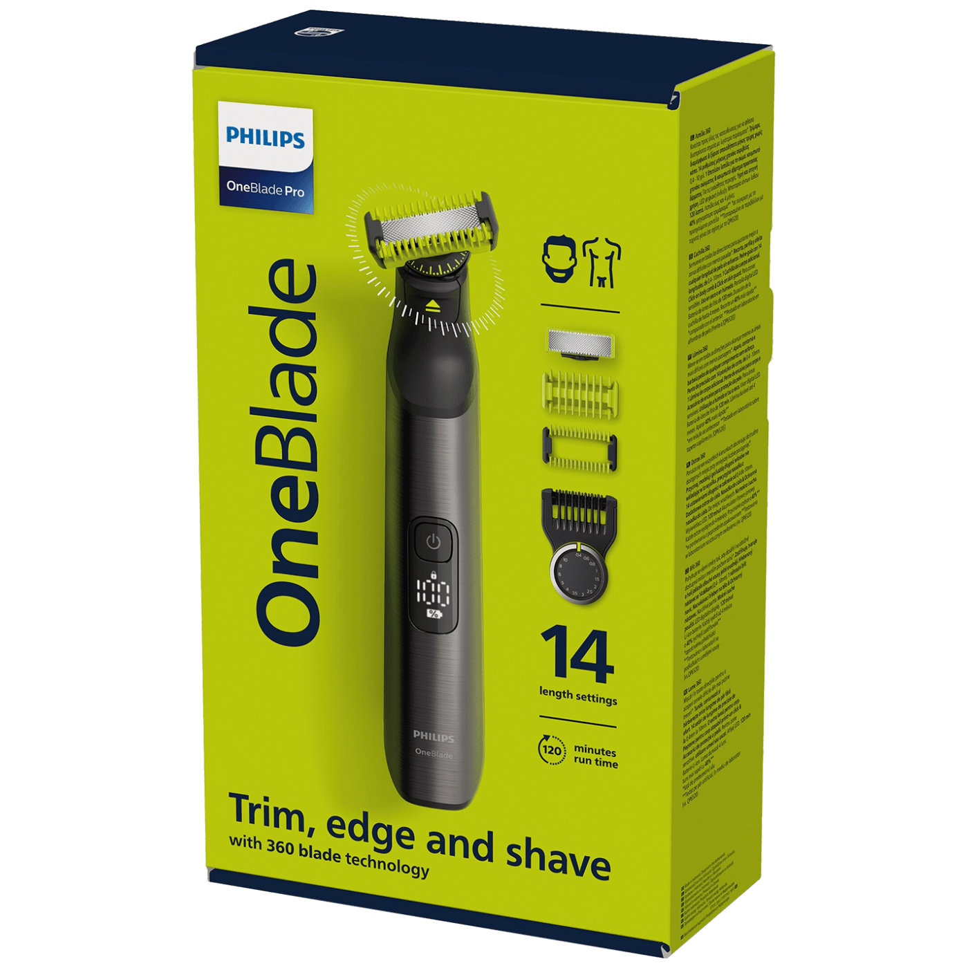 Philips Aparat za brijanje, trimer, Lice i Tijelo, OneBlade Pro - QP6551/15