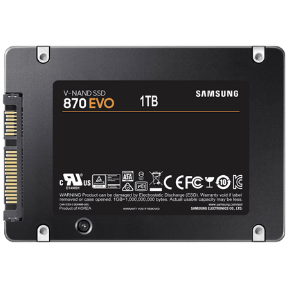 Samsung SSD Disk 2.5", kapacitet 1TB, SATA III, 870 EVO - MZ-77E1T0B/EU