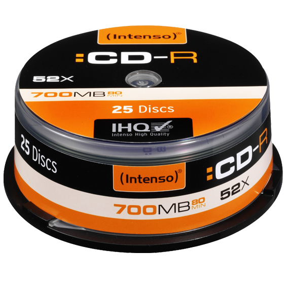 (Intenso) CD-R 700MB (80 min.) pak. 25 komada Cake Box - CD-R700MB/25Cake