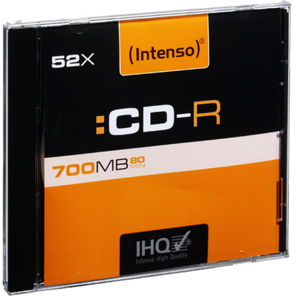 (Intenso) CD-R 700MB (80 min.) pak. 10 komada Slim Case - CD-R700MB/10Slim