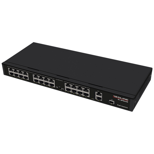 REDLINE PoE mrežni switch, 24 port RJ-45 - RL-S8624E
