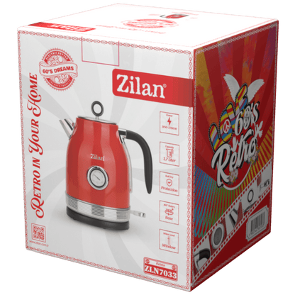 Zilan Kuhalo za vodu, zapremina 1.7 l, 2200 W, Retro - ZLN7033