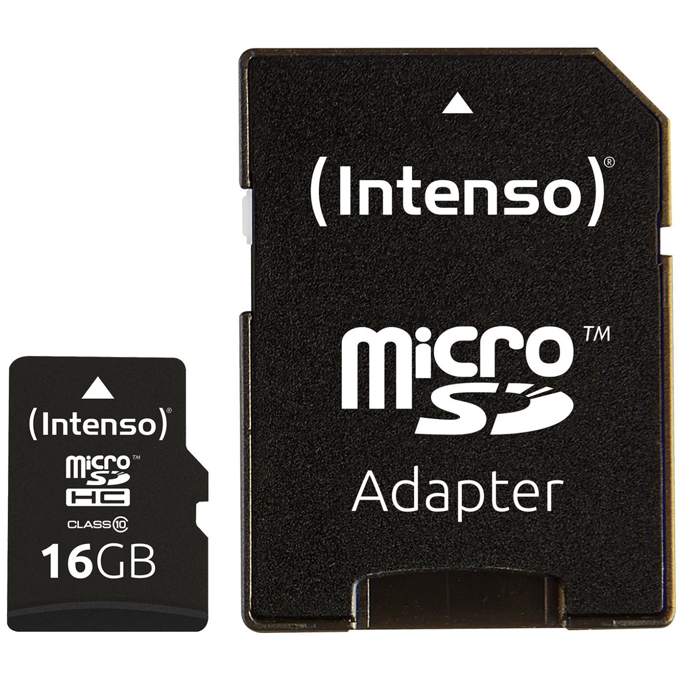 (Intenso) Micro SD Kartica 16GB Class 10 (SDHC & SDXC) sa adapterom - SDHCmicro+ad-16GB/Class10
