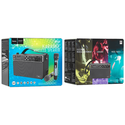 hoco. Zvučnik bežični sa mikrofonom, Bluetooth, 60W, KARAOKE - BS50 Chanter