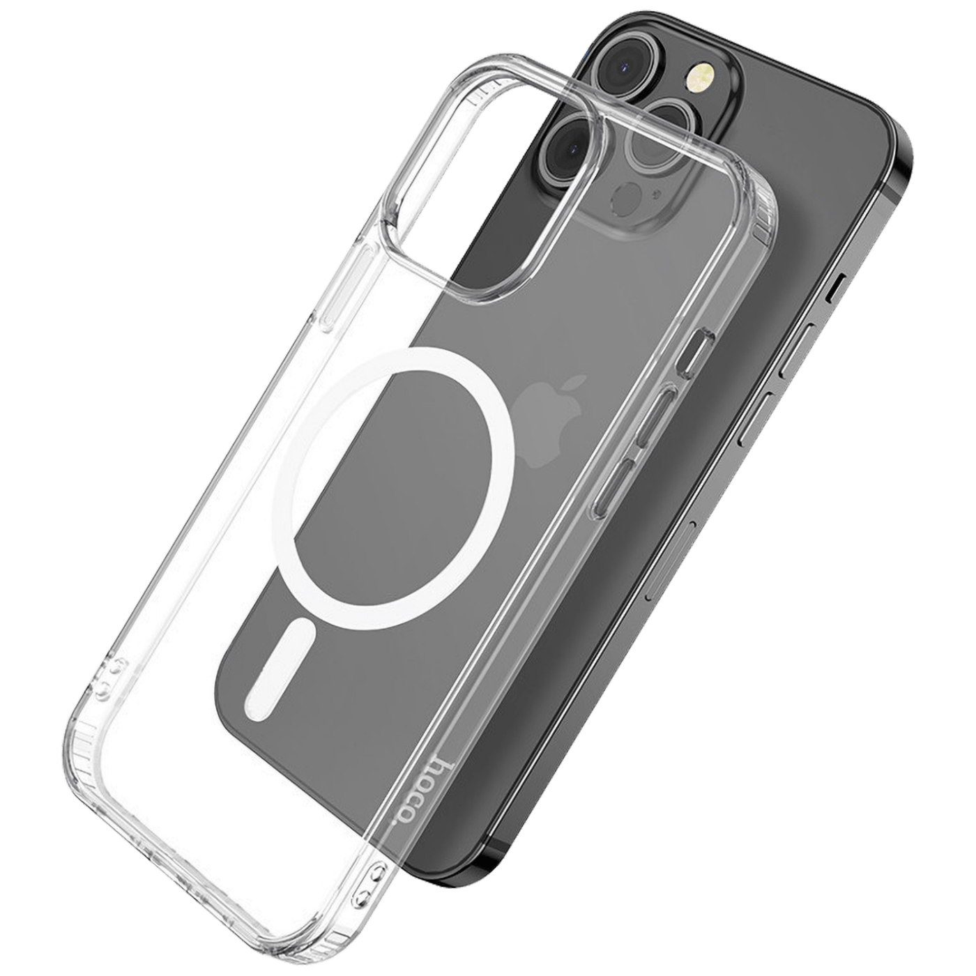 hoco. Maska za iPhone 14 Pro, magnetic, transparent - Phone case iP14 Pro