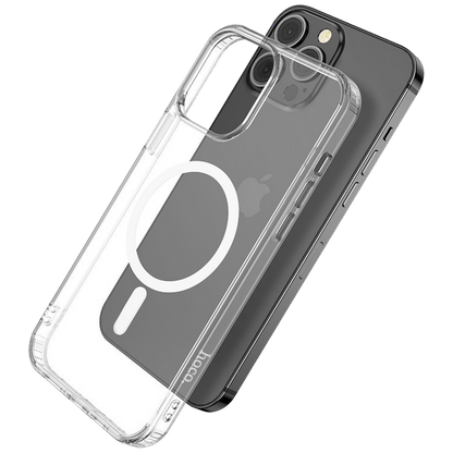 hoco. Maska za iPhone 14 Pro, magnetic, transparent - Phone case iP14 Pro