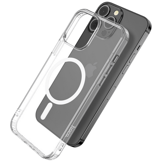 hoco. Maska za iPhone 14 Pro, magnetic, transparent - Phone case iP14 Pro