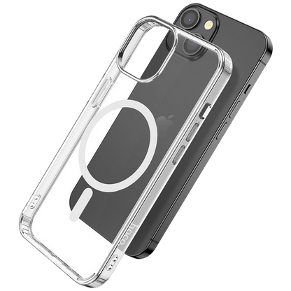 hoco. Maska za iPhone 14, magnetic, transparent - Phone case iP14