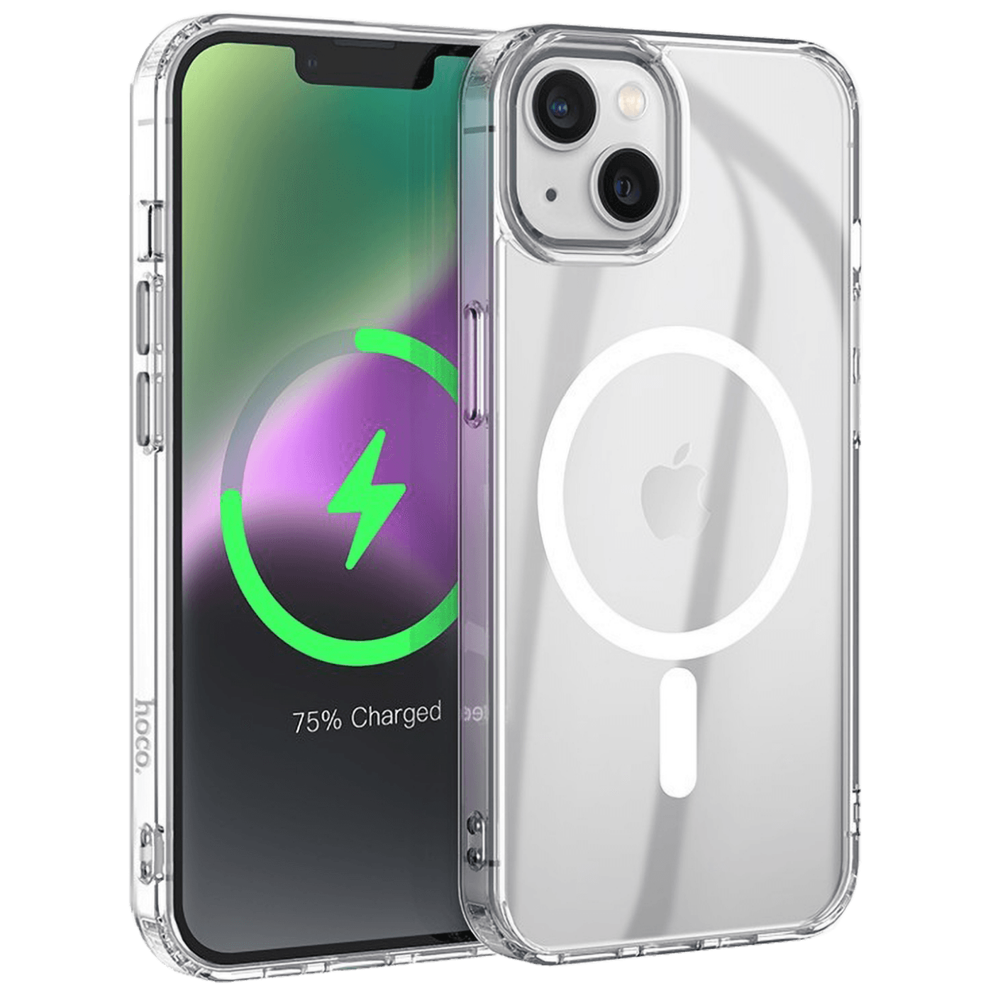 hoco. Maska za iPhone 14, magnetic, transparent - Phone case iP14