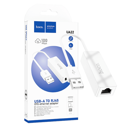 hoco. Adapter USB na LAN - UA22