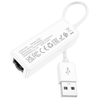 hoco. Adapter USB na LAN - UA22