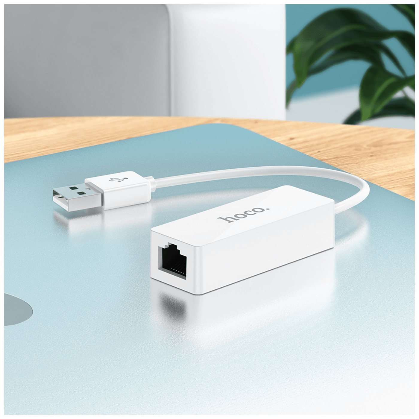 hoco. Adapter USB na LAN - UA22