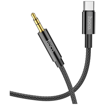 hoco. Audio kabl USB type C na 3.5 mm, 1.0 met - UPA19 Black