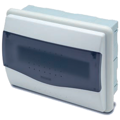 Famatel Kutija za osigurače podžbuk, 8/10 osigurača, providna, IP40 - 3508-F-M-KP/8-10