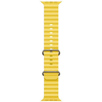 hoco. Silikonski remen za iWatch, 42/44/45/49mm, žuta - iWatch WA12 Yellow