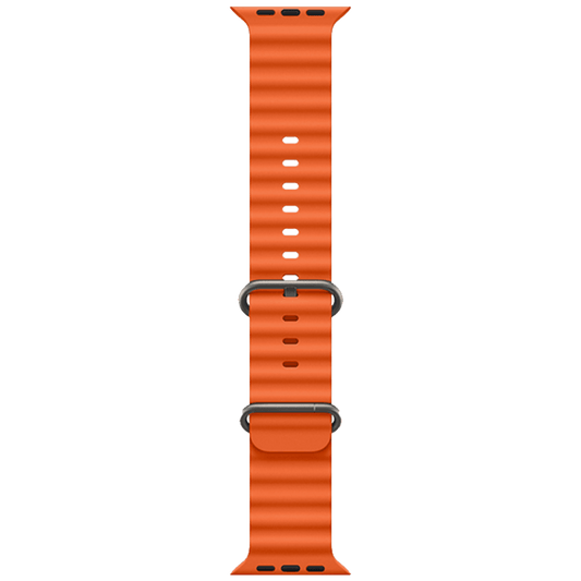 hoco. Silikonski remen za iWatch, 42/44/45/49mm, orange - iWatch WA12 Orange