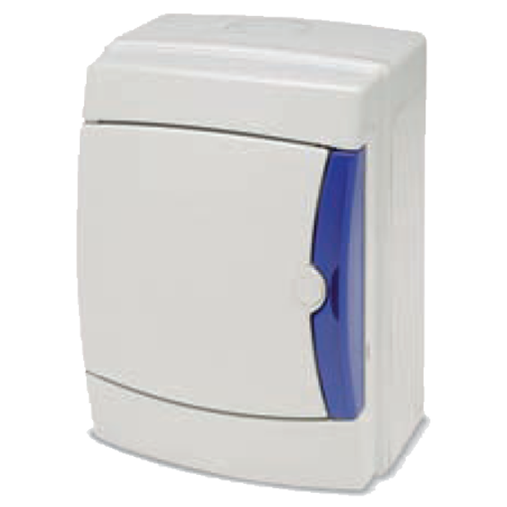 Famatel Kutija za osigurače nadžbuk, 4 osigurača, bijela, IP65 - 3904-T-KN/4