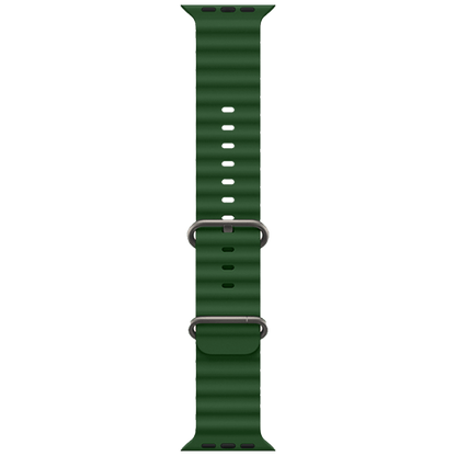 hoco. Silikonski remen za iWatch, 42/44/45/49mm, zelena - iWatch WA12 Alfa