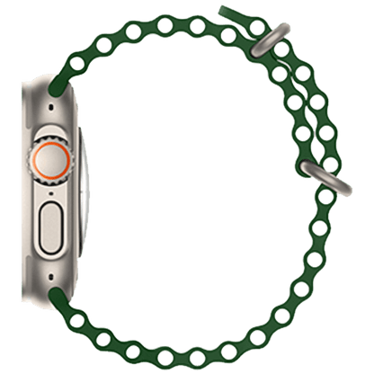 hoco. Silikonski remen za iWatch, 42/44/45/49mm, zelena - iWatch WA12 Alfa