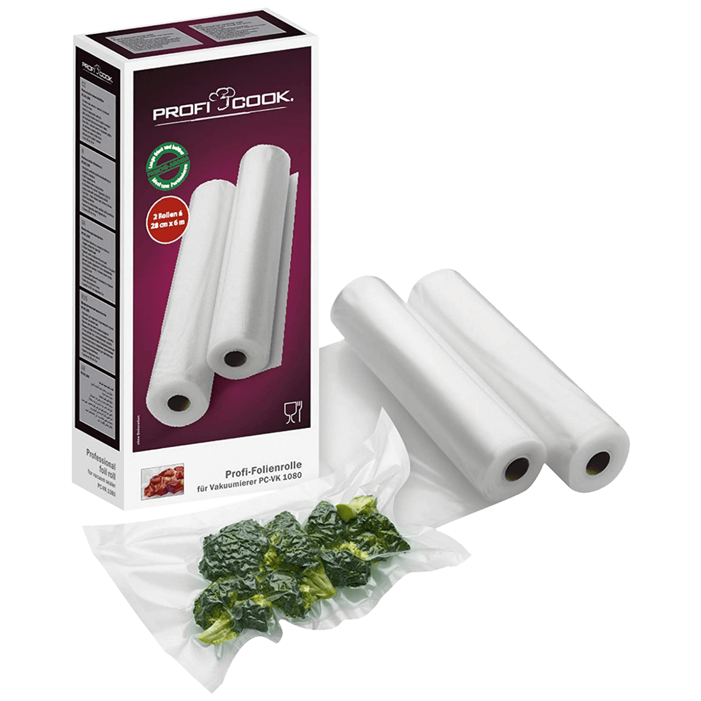 Clatronic Folija za vakuumiranje, PROFI COOK, 2 kom - PC-VK 1015 / 1080 / 1134