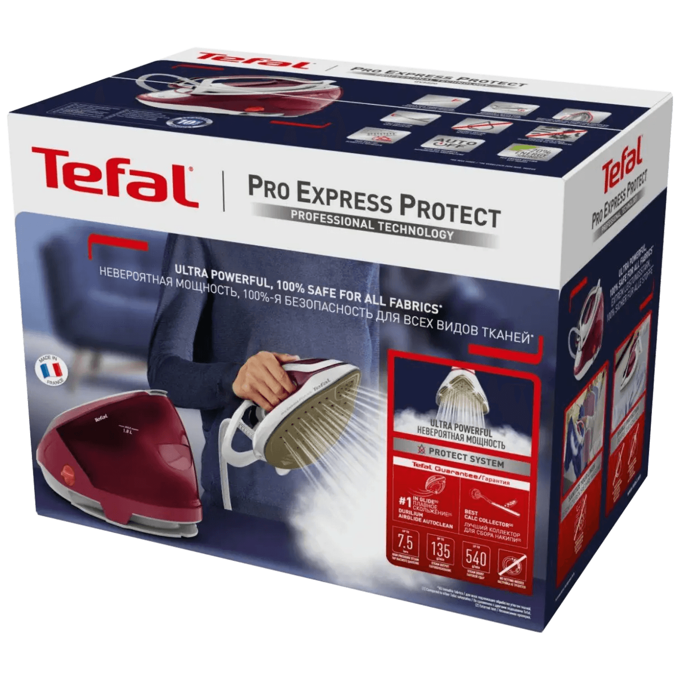 Tefal Pegla sa parnom postajom, 2600W, Pro Express Protect - GV9220
