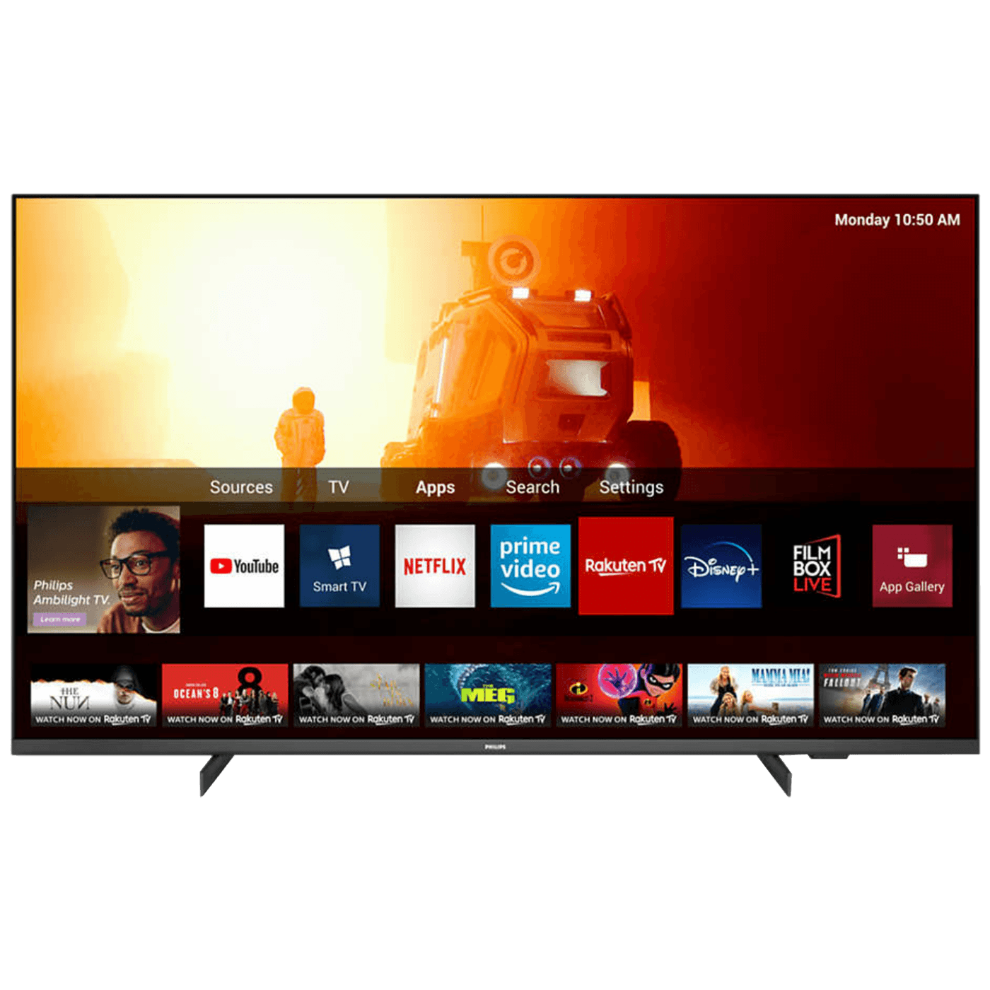 Philips Televizor Smart LED 4K UHD 50" - 50PUS7506/12
