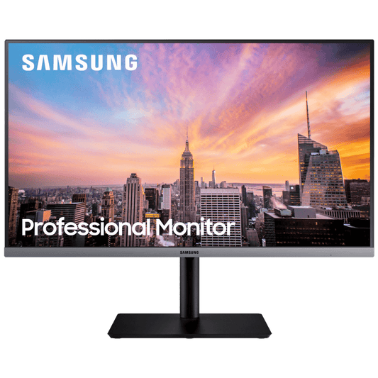 Samsung Monitor 27", Pivot, IPS LED, FullHD, HDMI, DisplayPort - LS27R650FDUXEN