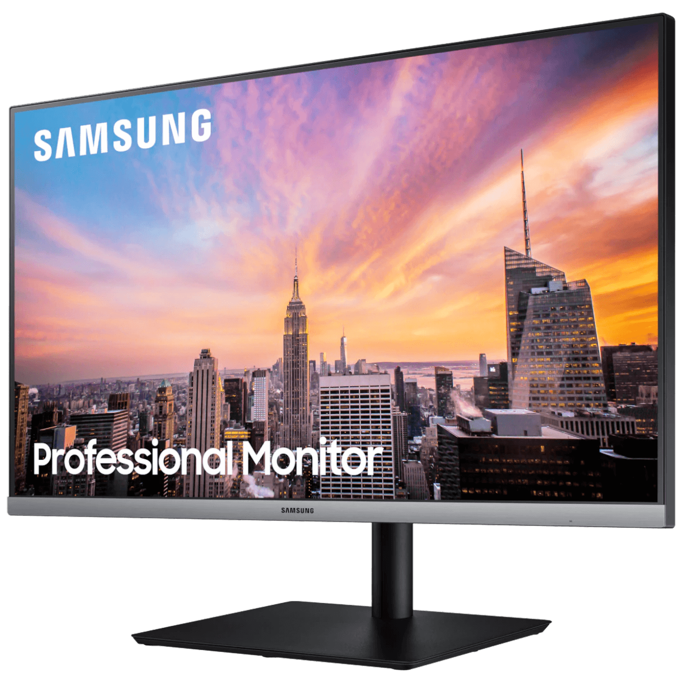Samsung Monitor 27", Pivot, IPS LED, FullHD, HDMI, DisplayPort - LS27R650FDUXEN
