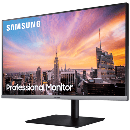 Samsung Monitor 27", Pivot, IPS LED, FullHD, HDMI, DisplayPort - LS27R650FDUXEN