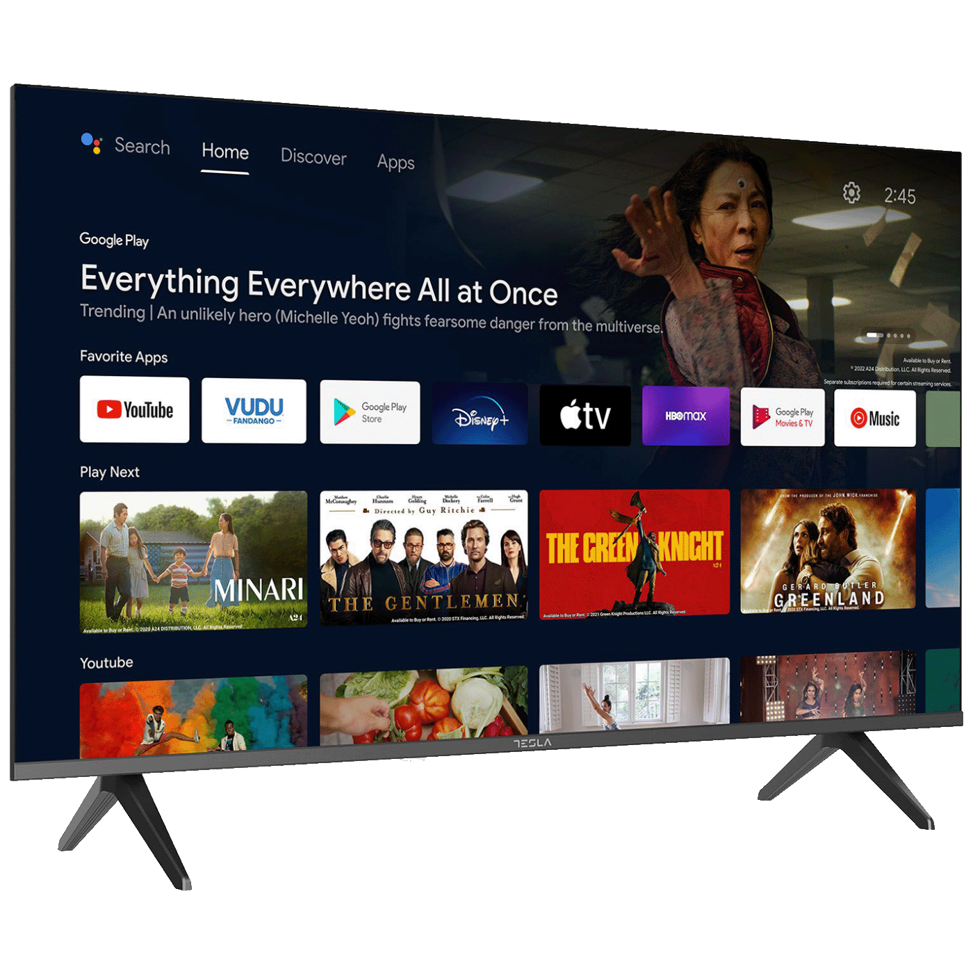 Tesla Televizor Smart LED FullHD 43", Android TV - 43E635BFS