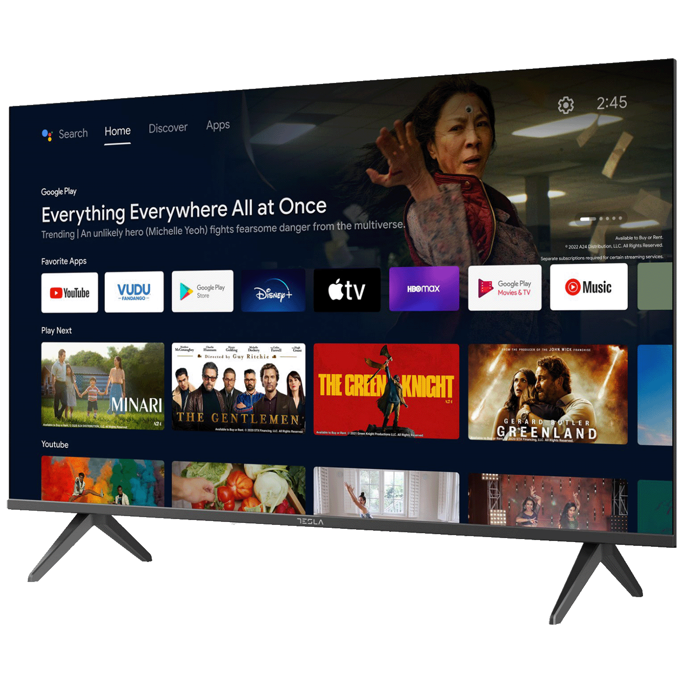 Tesla Televizor Smart LED FullHD 43", Android TV - 43E635BFS