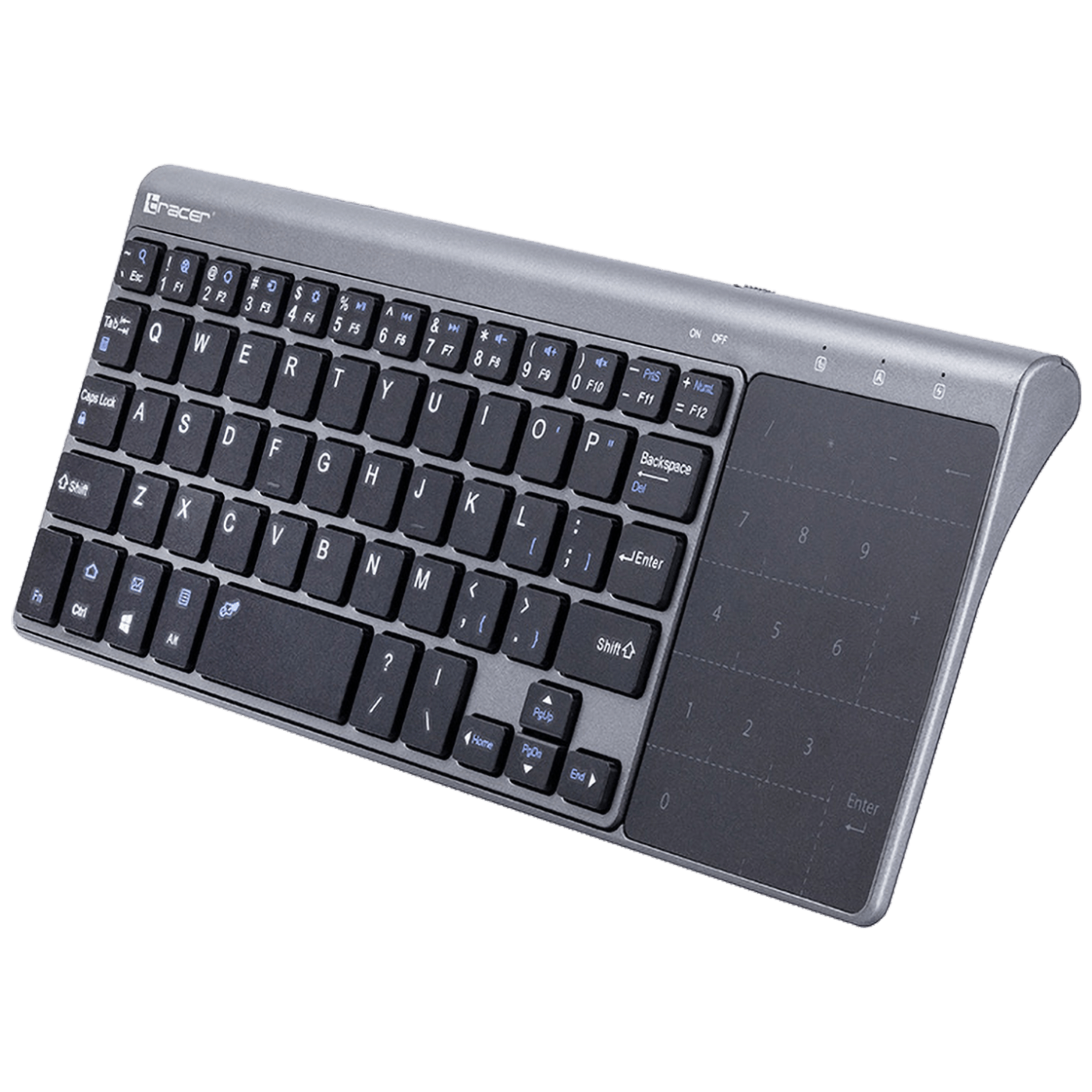 Tracer Tastatura sa touchpad-om, bežična - EXPERT RF 2,4 GHZ
