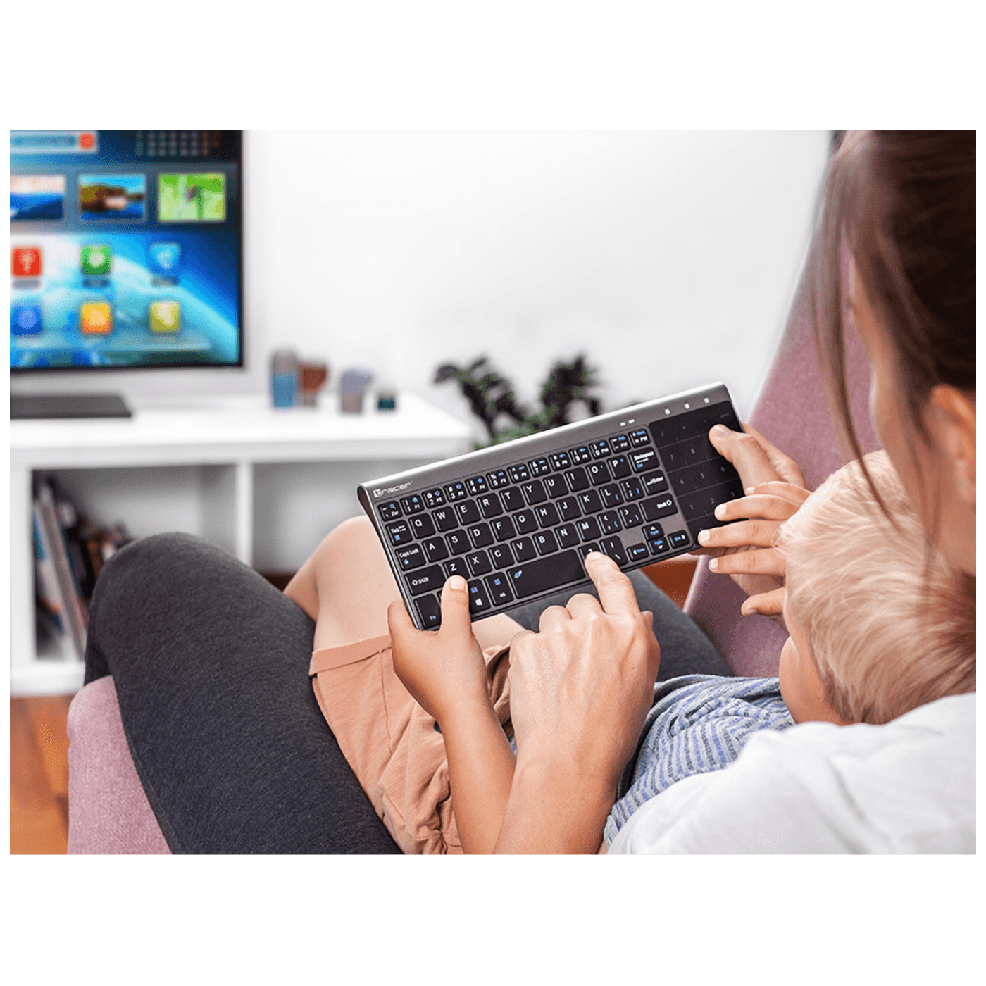 Tracer Tastatura sa touchpad-om, bežična - EXPERT RF 2,4 GHZ