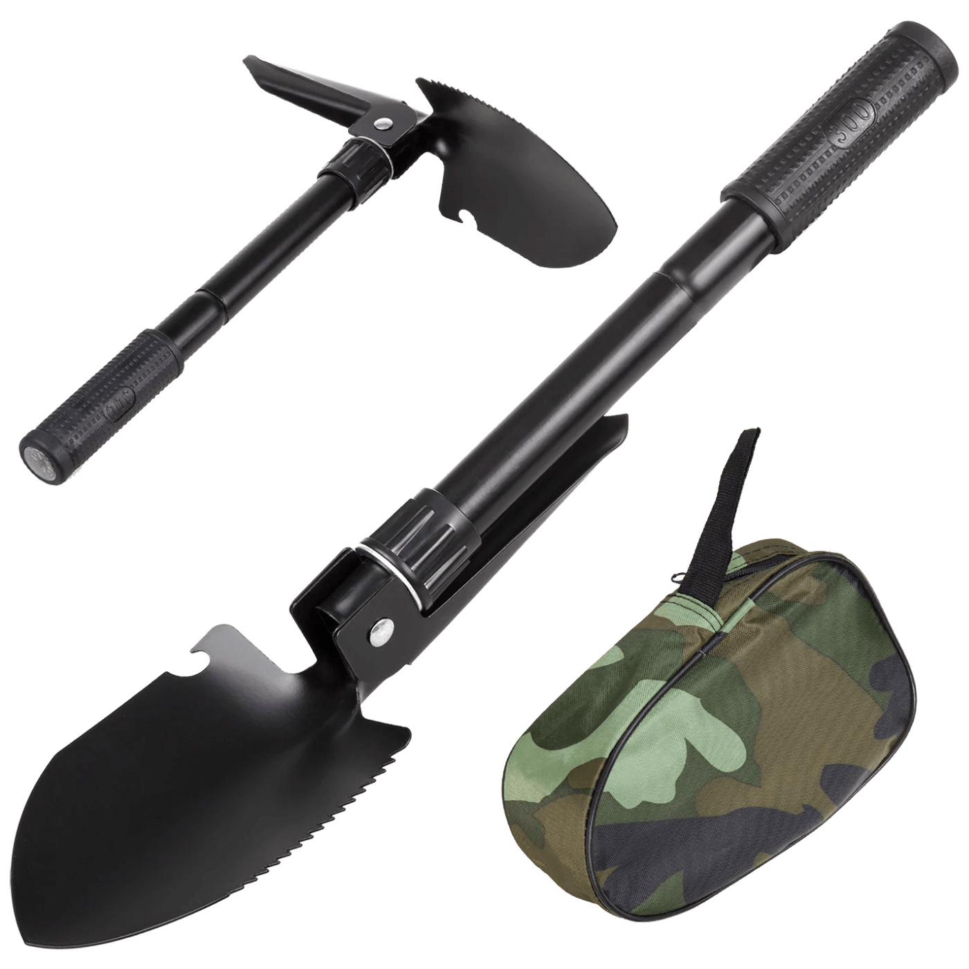 Maclean Sklopiva lopata, multifunkcionalna, sa futrolom - MCE961