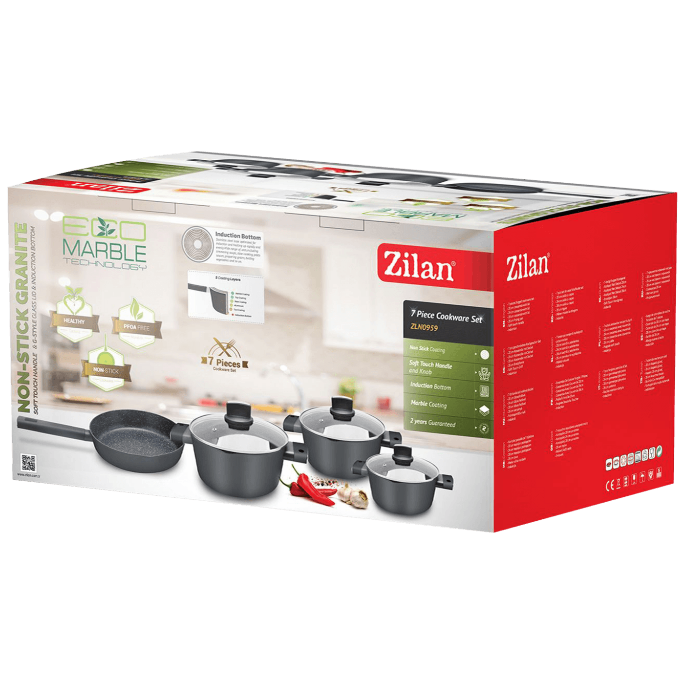 Zilan Posuđe, set 7/1 - ZLN0959