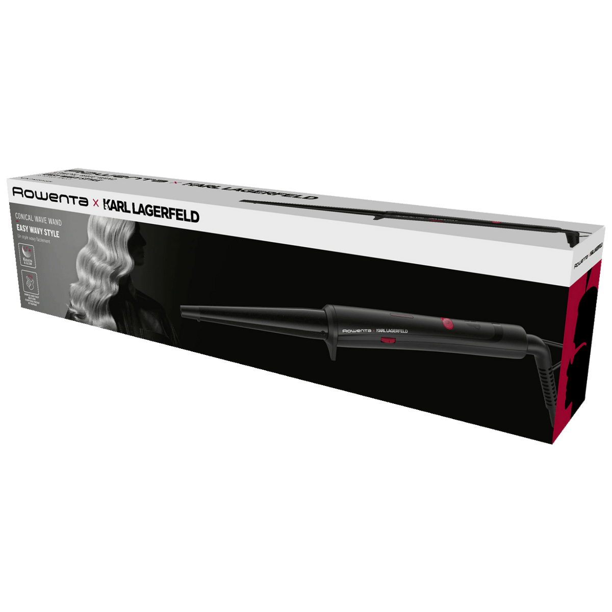 Rowenta Uvijač za kosu, Rowenta x Karl Lagerfeld - Curling Tong - CF321LF0