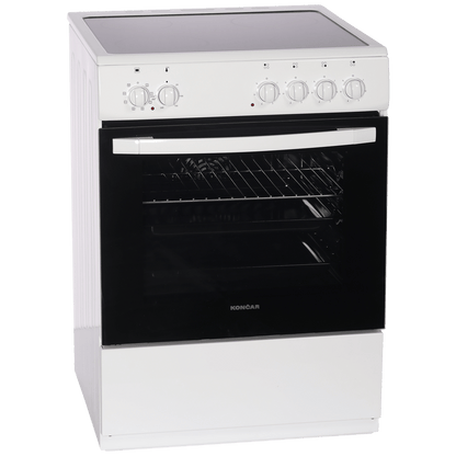 Končar Štednjak 4 staklokeramičke ringle, pećnica 65l, A - ST6040GKFB3