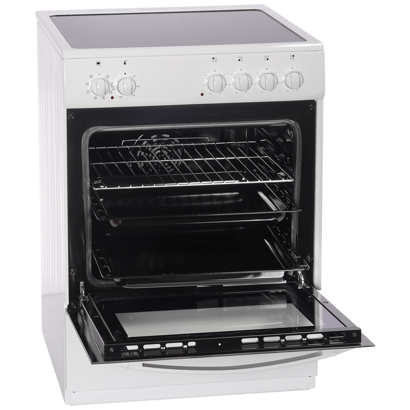 Končar Štednjak 4 staklokeramičke ringle, pećnica 65l, A - ST6040GKFB3